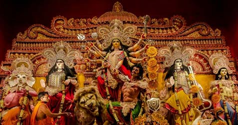 Singhi Park Sarbojanin Durga Puja 2018